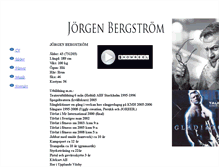 Tablet Screenshot of jorgenbergstrom.se